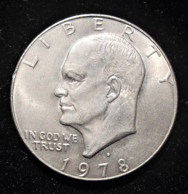 1978 Eisenhower Dollar Coin - photo 2