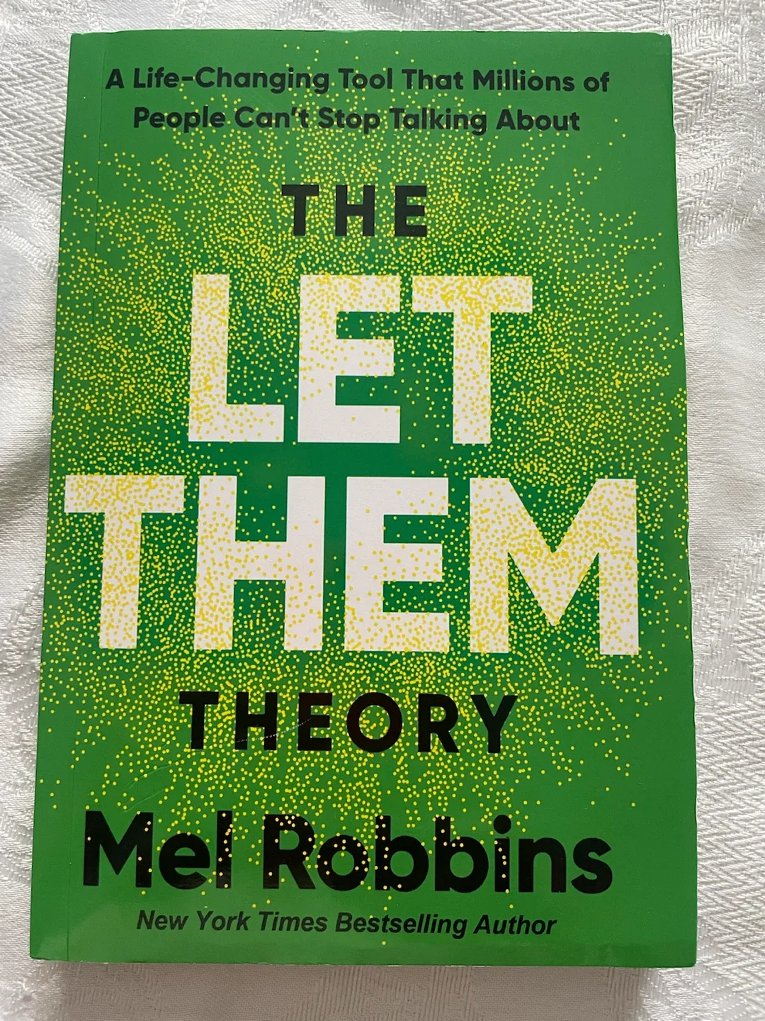 NEW! The Let Them Theory by Mel Robbins Book