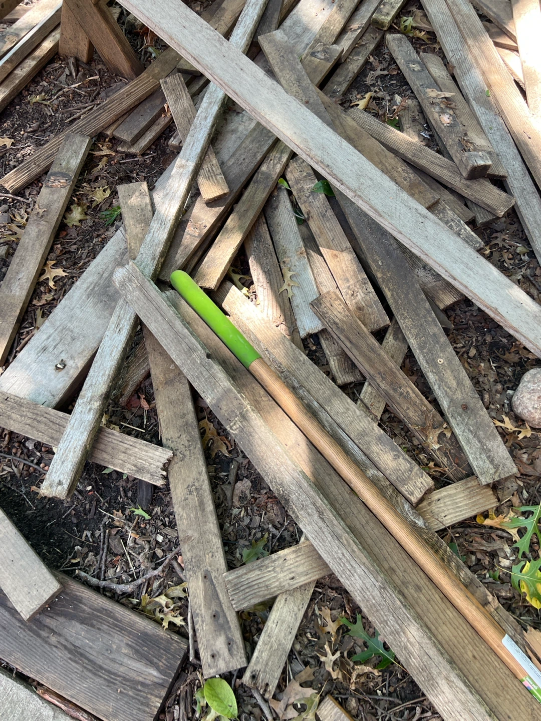 Bundle of Used Wooden Pallet Boards
