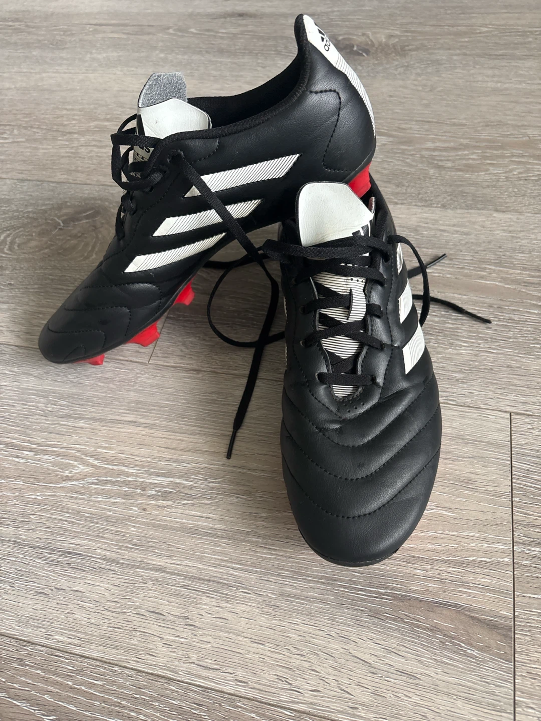 Adidas Black Soccer Cleats - photo 5