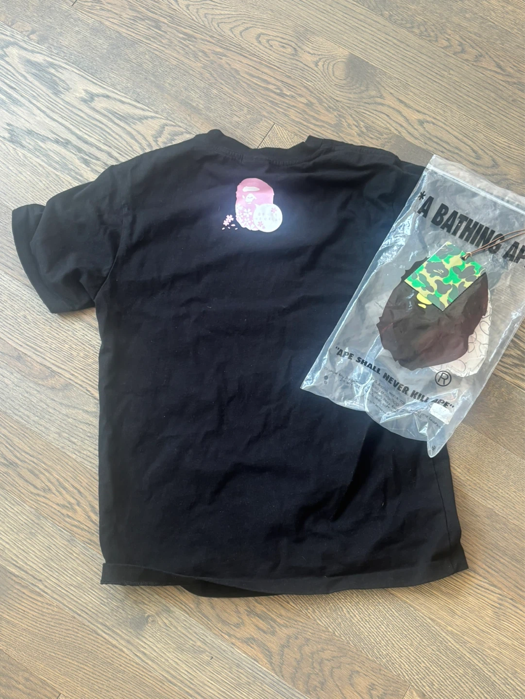 A Bathing Ape Black Cherry Blossom T-Shirt Size S - photo 4