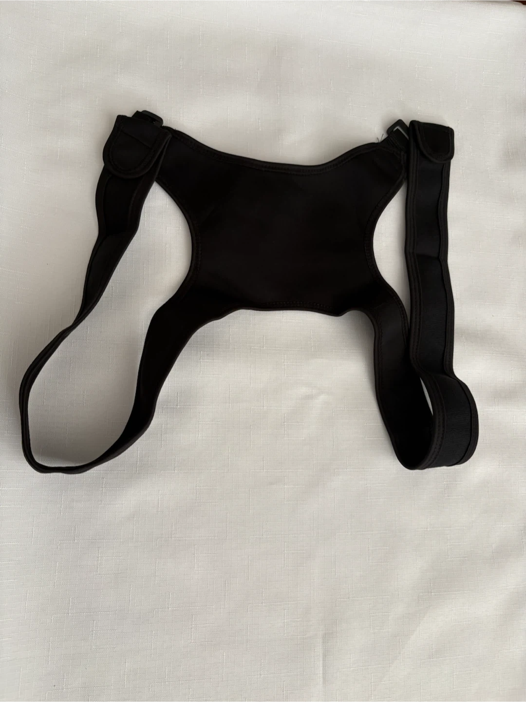 Black Unisex Posture Corrector Brace