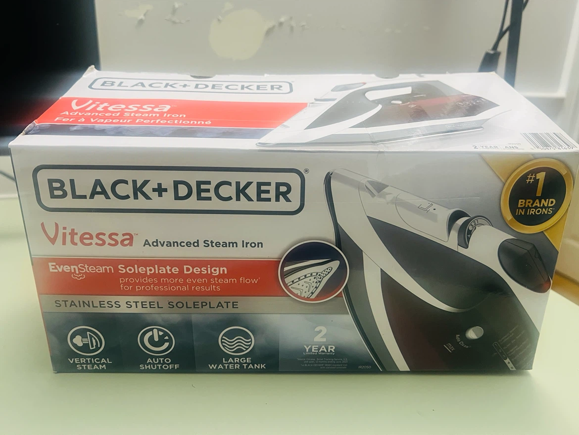 Selling my black and decker with steam Iron box at 50% discount