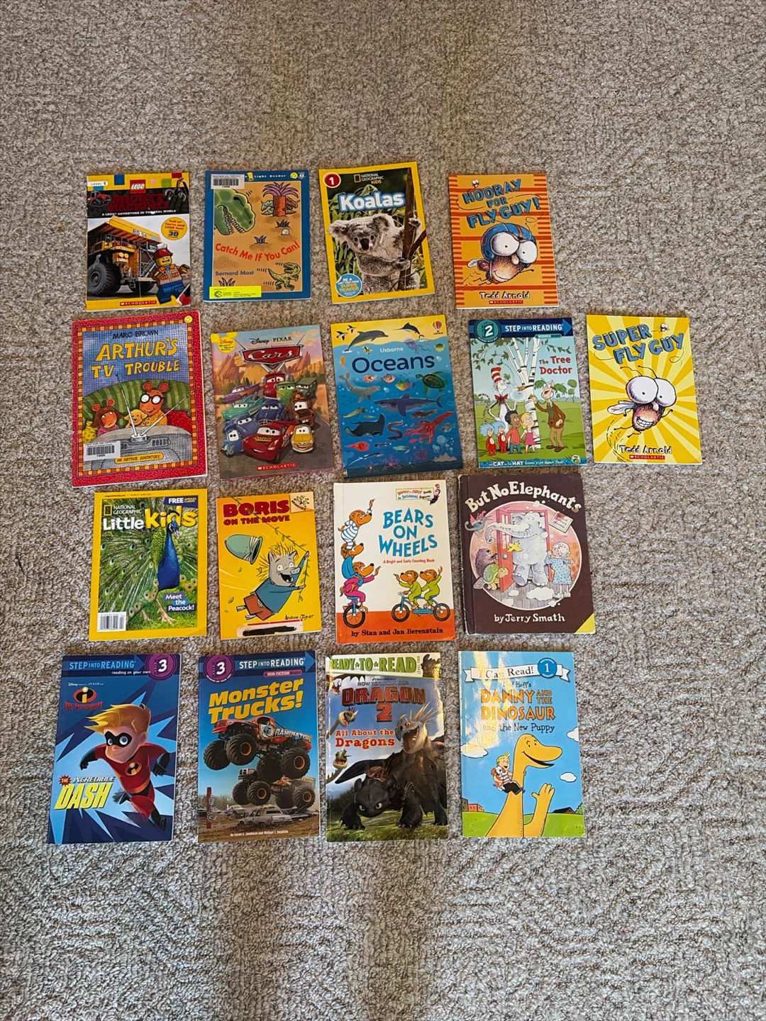 Collection of 16 early readers