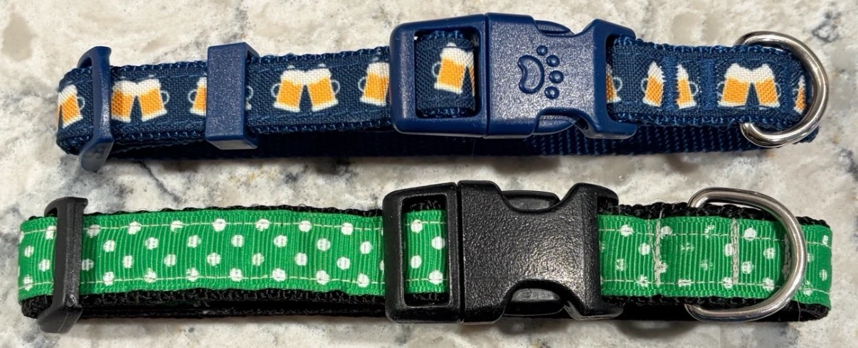 Generic Dog Clip Collars (Size S) ($3 each or both for $5)