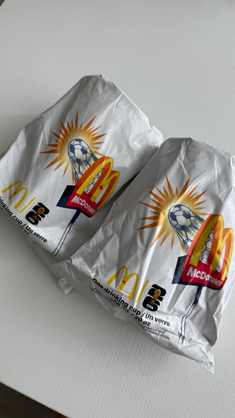 McDonald's FIFA World Cup Cups (Set of 2)
