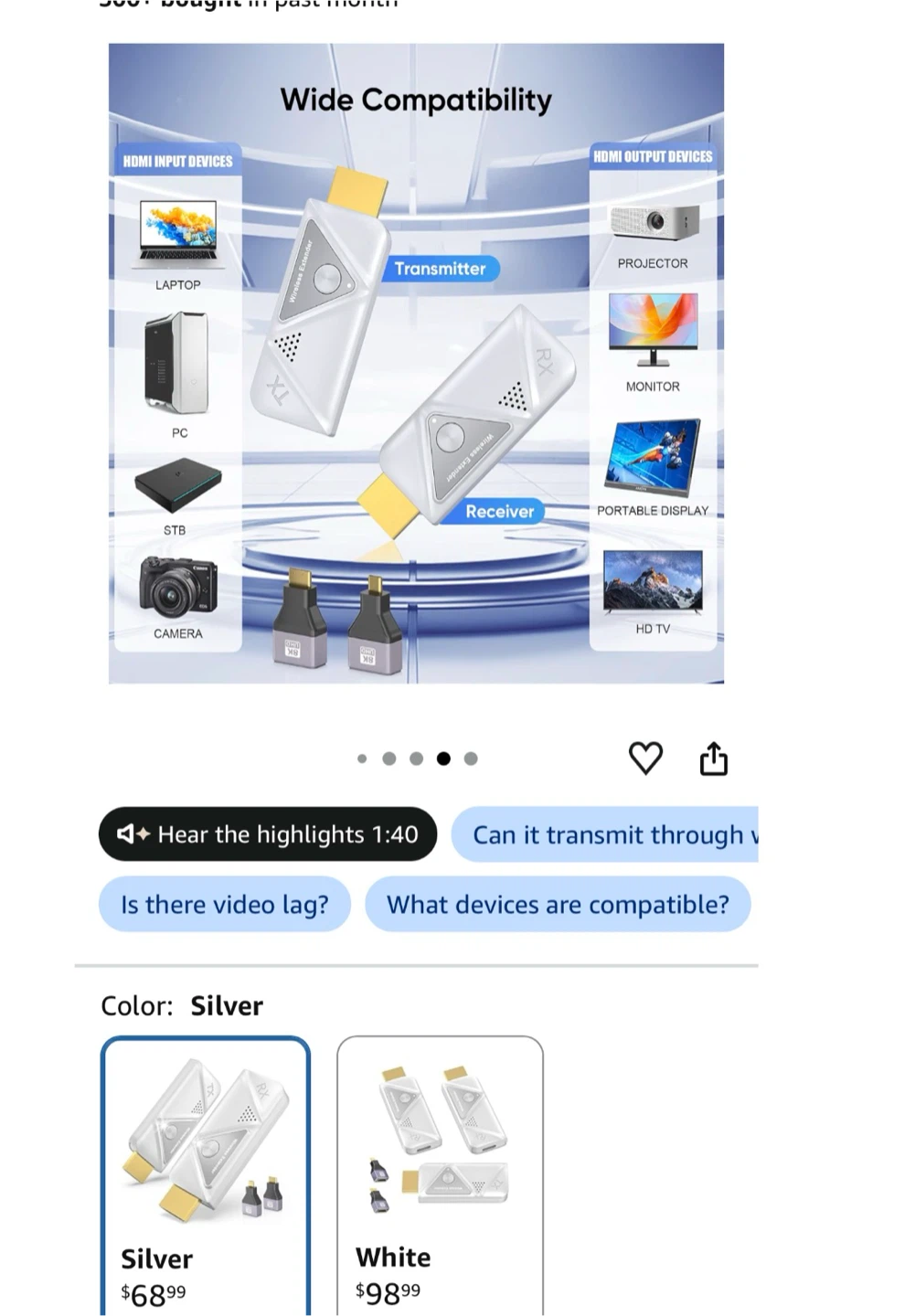 Wireless HDMI Transmitter and Receiver Kit - photo 5