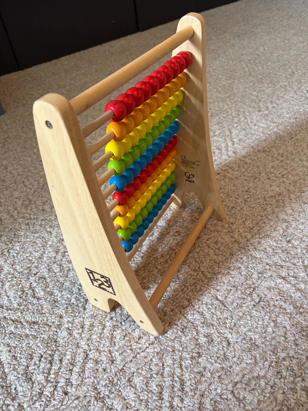 Hape Wooden Rainbow Abacus Toy
