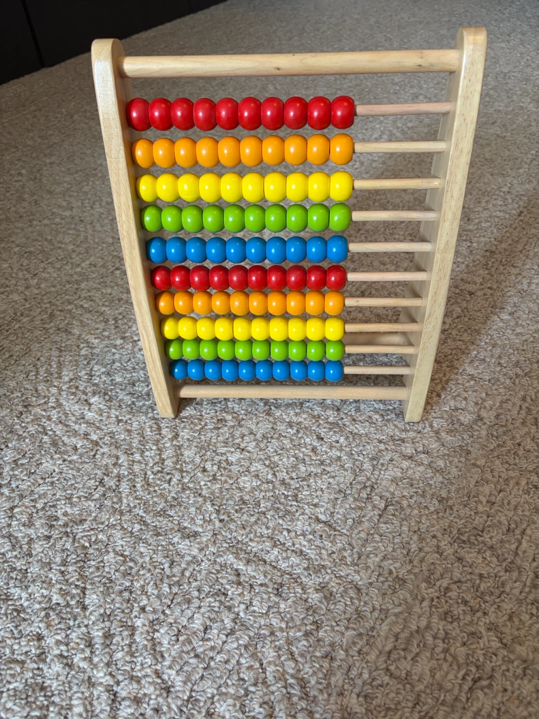 Hape Wooden Rainbow Abacus Toy - photo 3