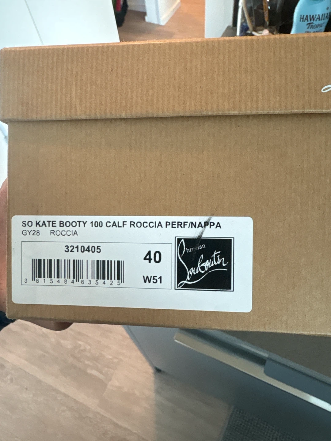 Christian Louboutin  BOOTY 100 Calf Roccia - photo 2