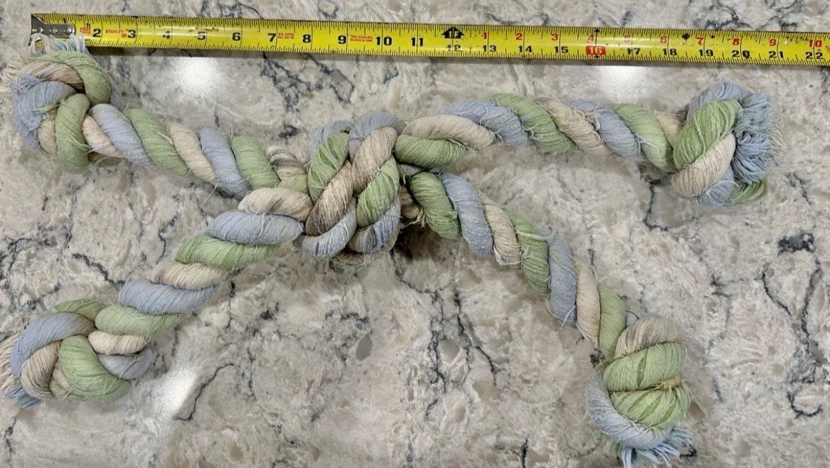 Gently Used Large Multi Ended Dog Rope Tug Toy - photo 2
