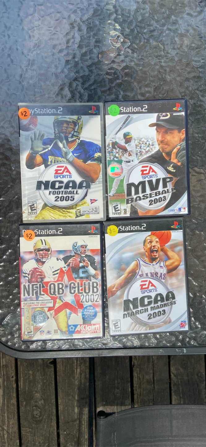 PlayStation 2 Games Bundle (Various Sports Titles) - photo 2