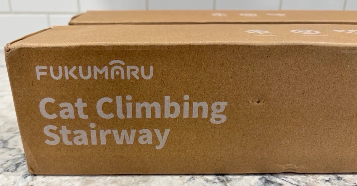 NEW Fukumaru Cat Wall Wood Climbing Stairway($25ea/both $40) - photo 2