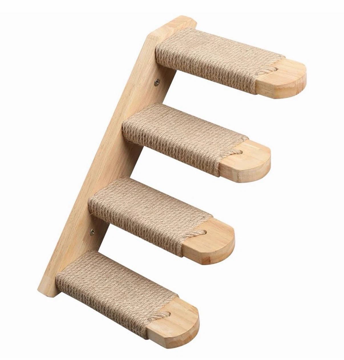 NEW Fukumaru Cat Wall Wood Climbing Stairway($25ea/both $40) - photo 3
