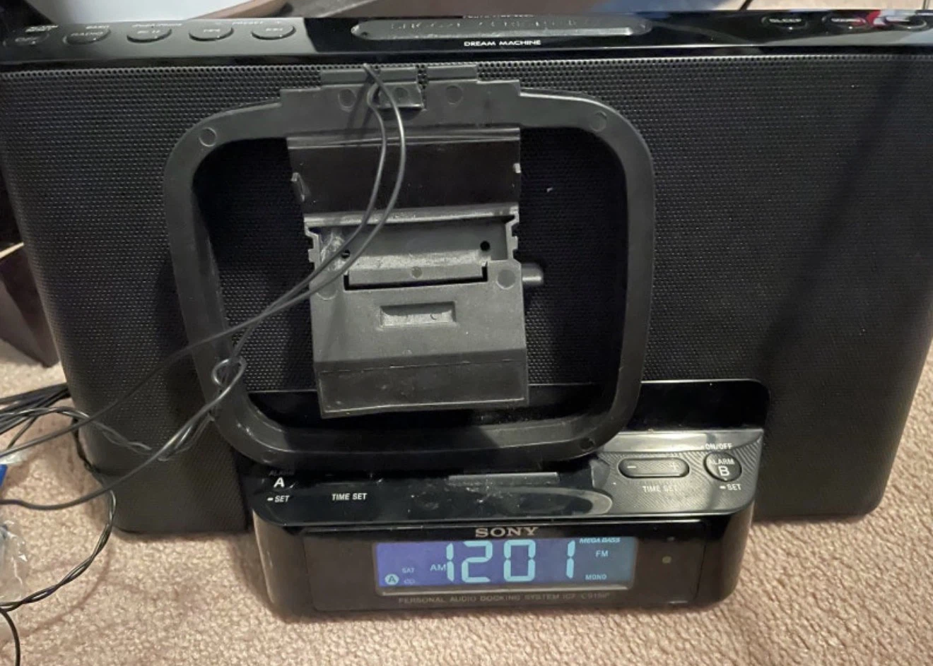 Sony Personal Audio Docking System with Alarm Clock