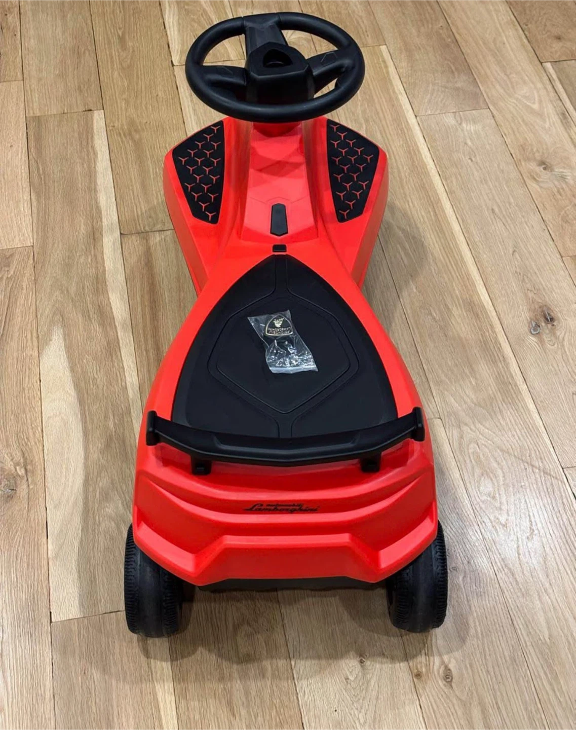 Lamborghini swing car with sound, storage and wheel lights - photo 2
