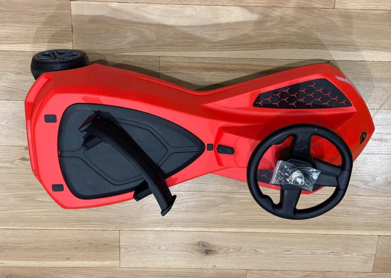 Lamborghini swing car with sound, storage and wheel lights - photo 5