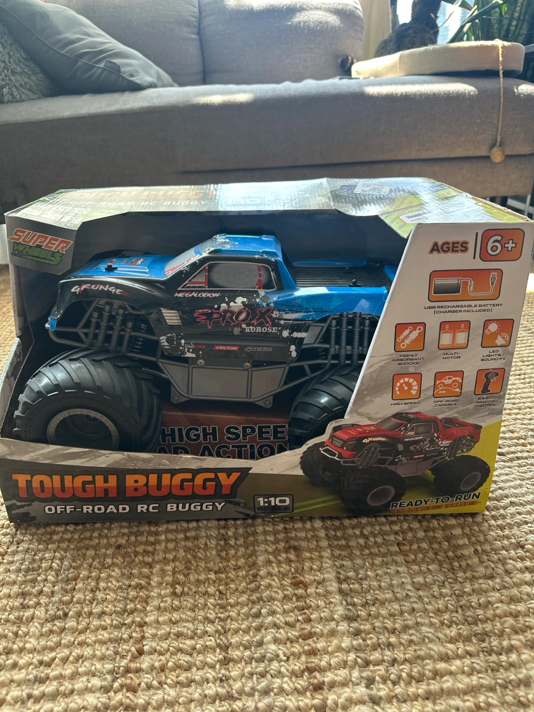 Super Wheels Tough Buggy 1:10 Off-Road RC Buggy