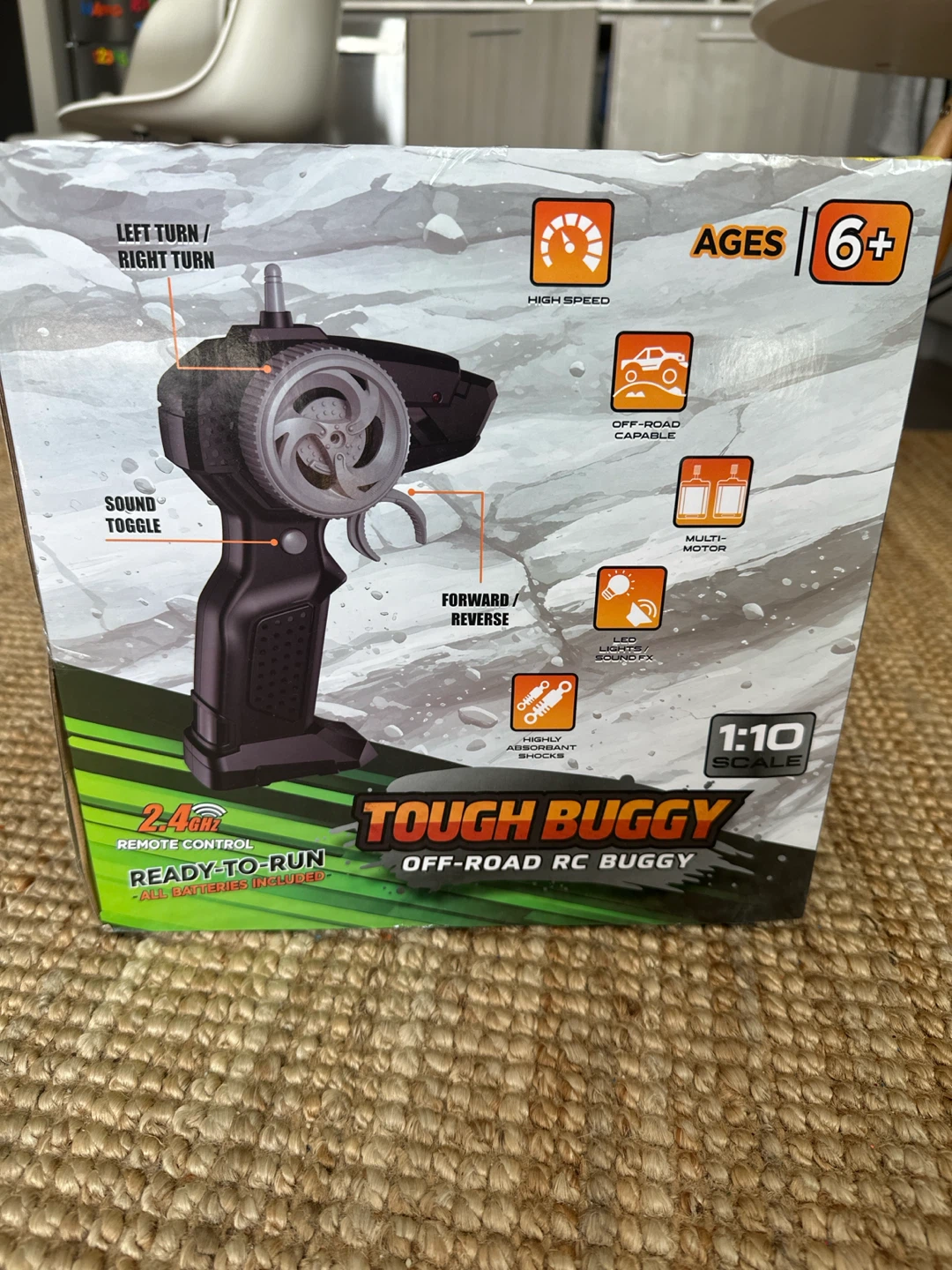 Super Wheels Tough Buggy 1:10 Off-Road RC Buggy - photo 4