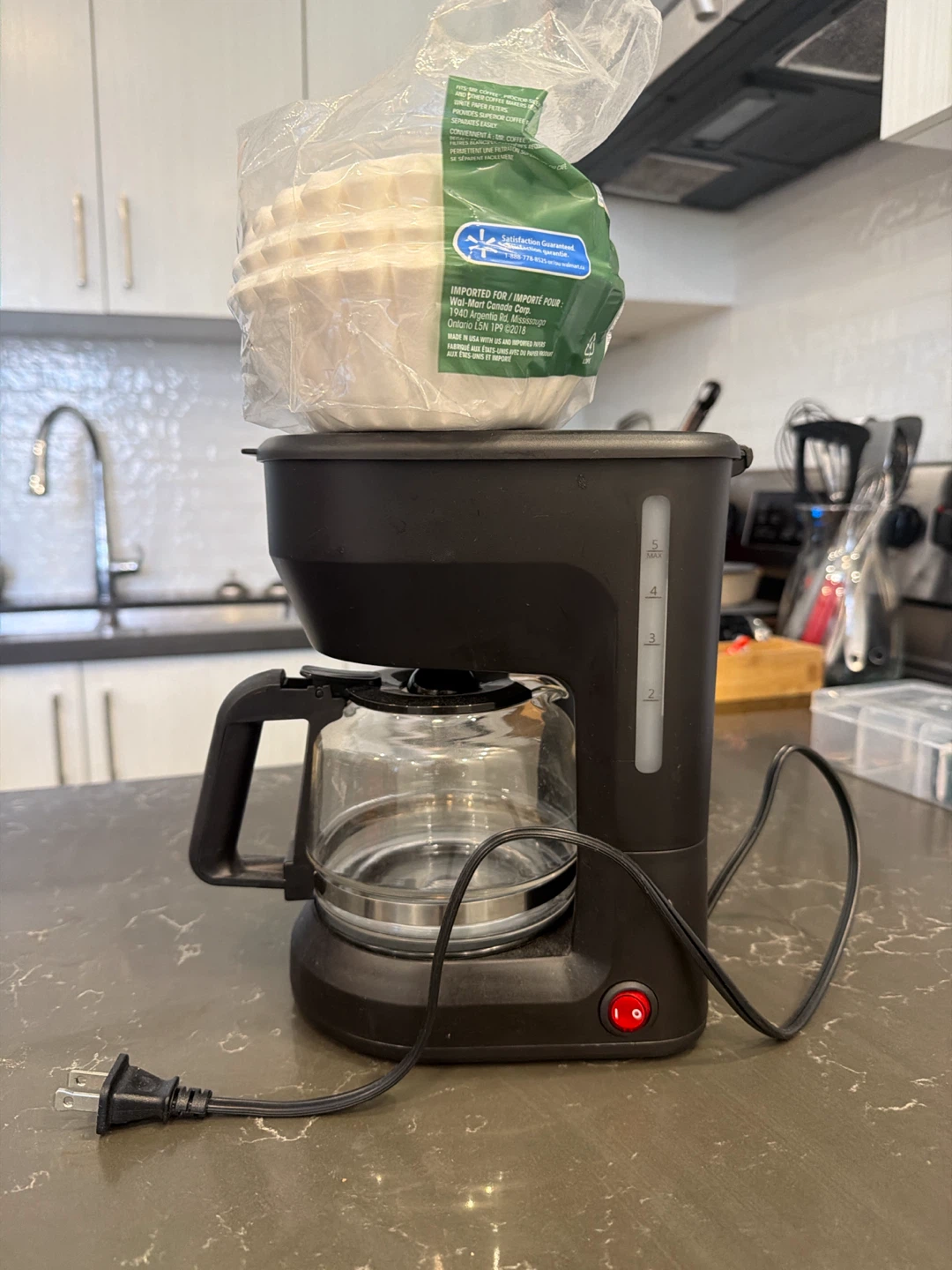 Great Value Basket Coffee Filters & Coffee Maker - photo 2