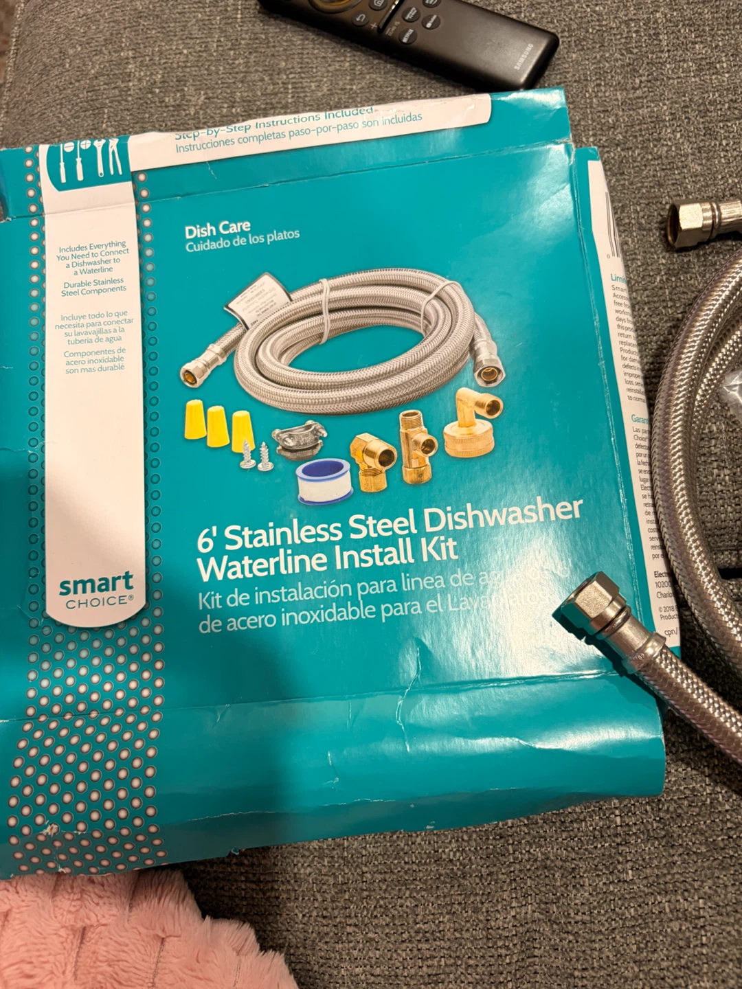 Dishwasher waterline Install kit - photo 2