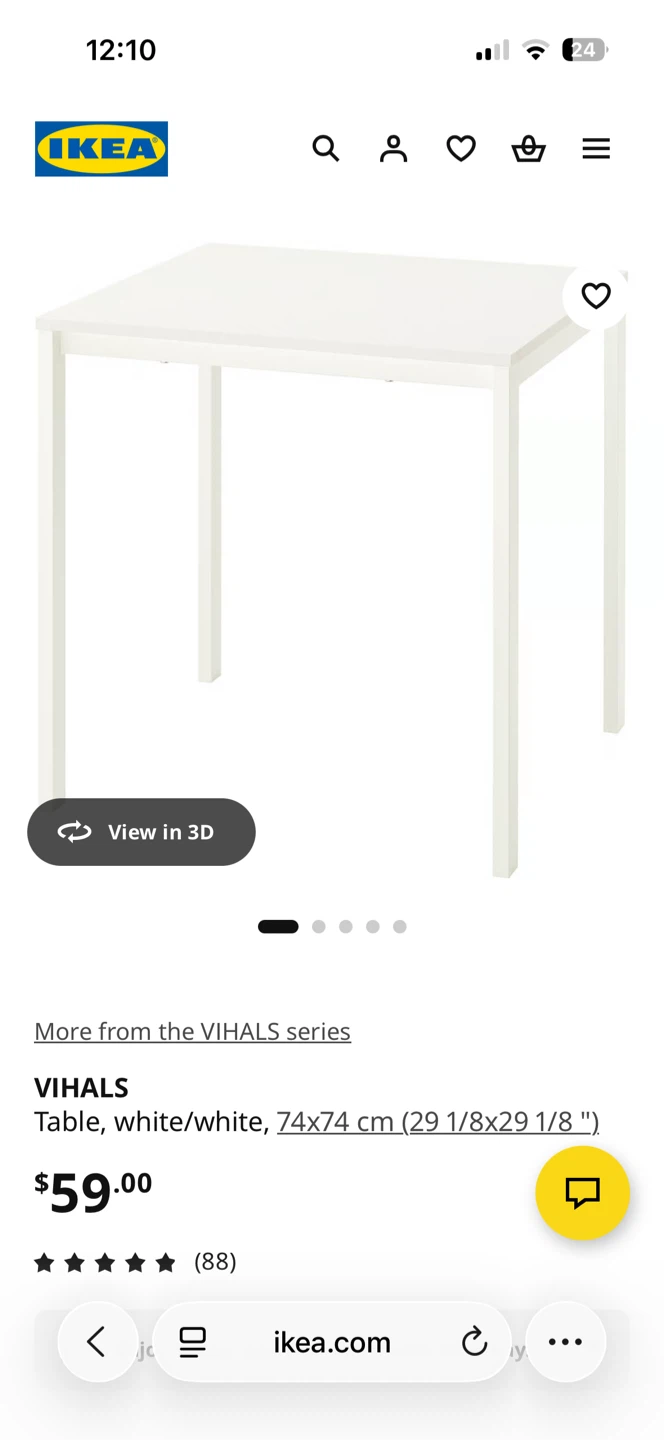 IKEA Table and Chairs Set - photo 4