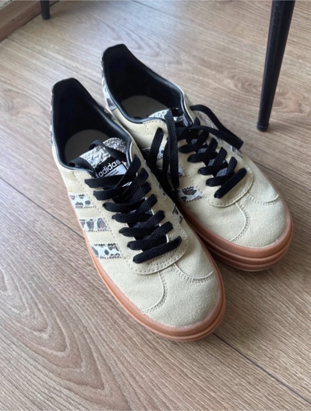 Adidas Gazelle Animal Print Sneakers - photo 2