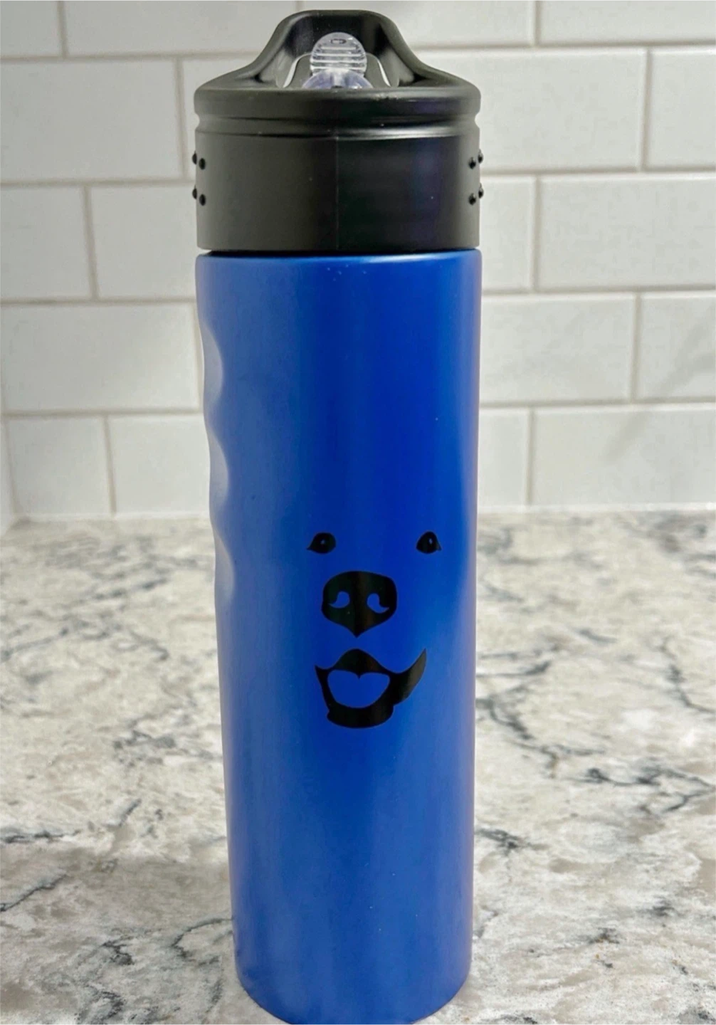 PADS Blue Insulated Water Bottle 25oz (new never used)