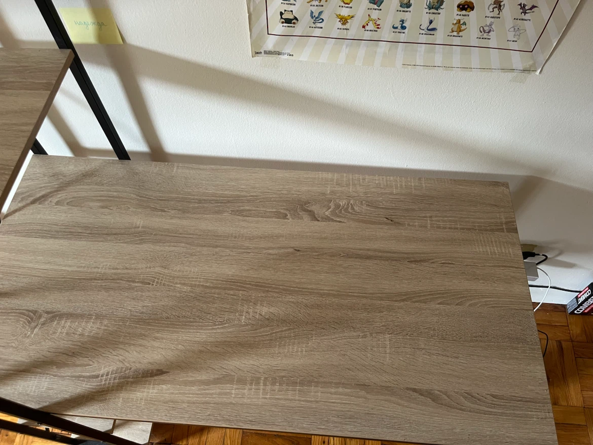 Desk with Shelving - photo 3