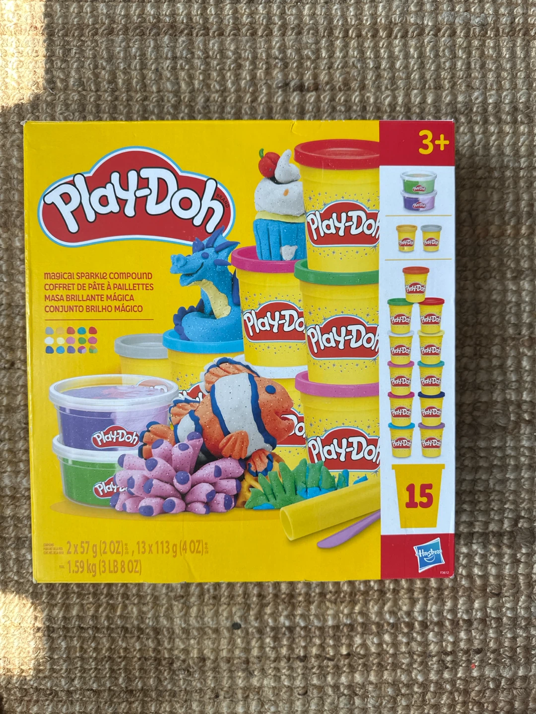 Play-Doh Magical Sparkle Compound 15 Pack