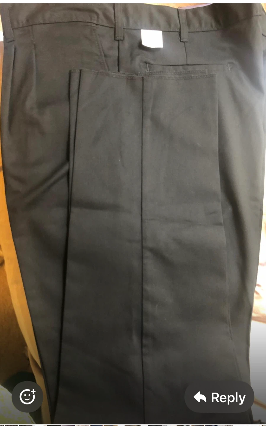 Black Dress Pants - Size 50 Waist 40 L