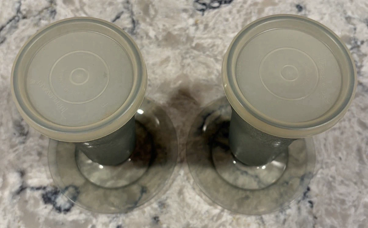 Vintage Tupperware Dessert Parfait Cups w/ Lids - photo 2