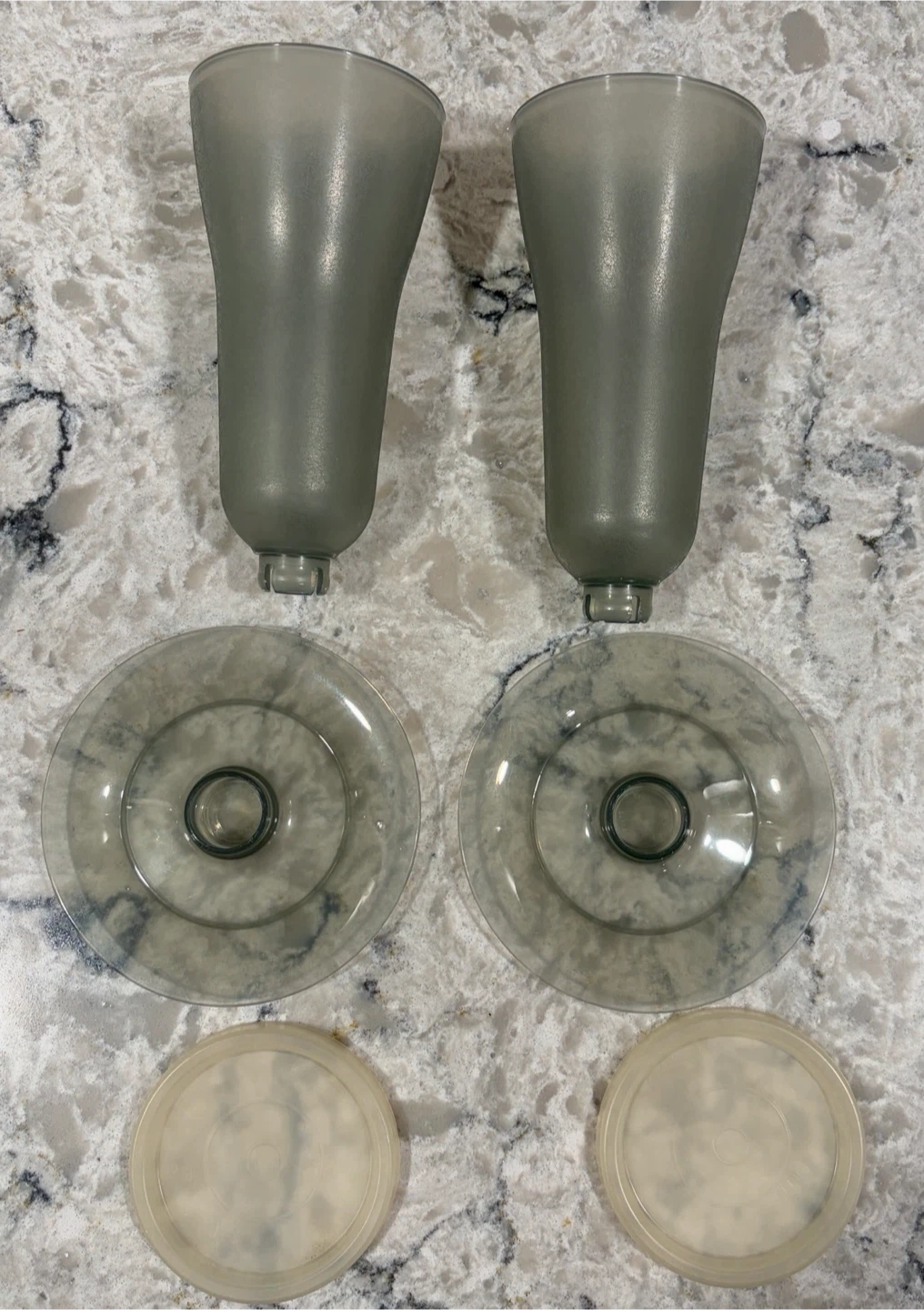 Vintage Tupperware Dessert Parfait Cups w/ Lids - photo 4