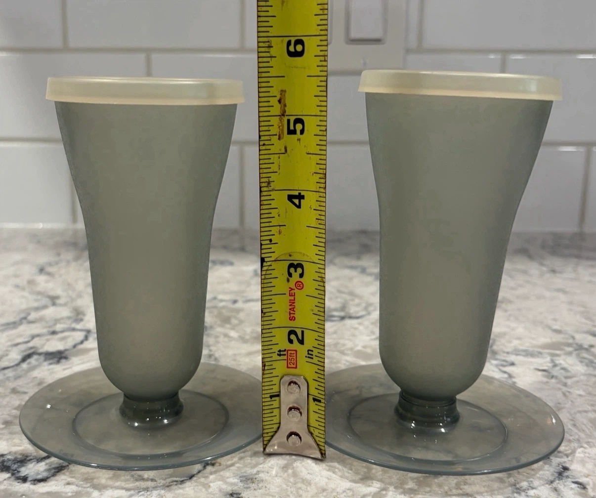 Vintage Tupperware Dessert Parfait Cups w/ Lids - photo 5