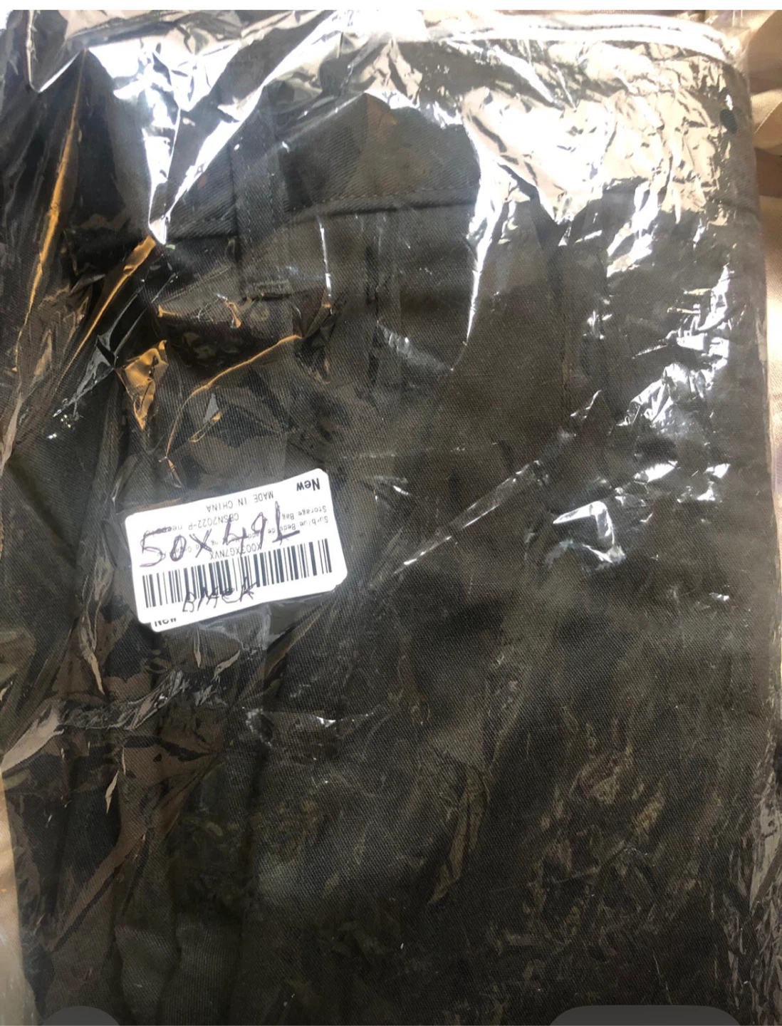 Men’s black dress pant   50x49