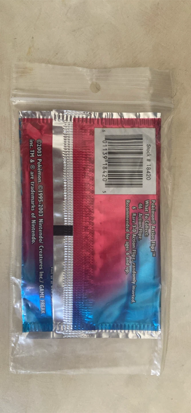 Action Fliptz Pokemon Advanced Trading Card Pack - photo 2