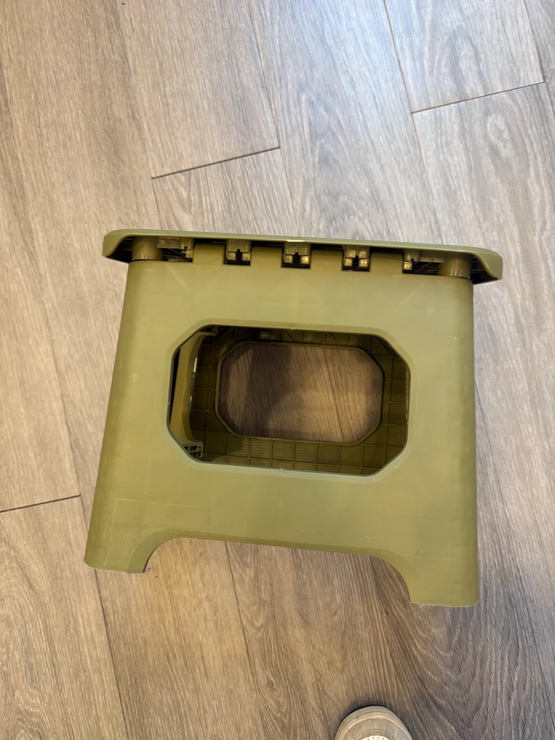 Folding Step Stool - Green - photo 2