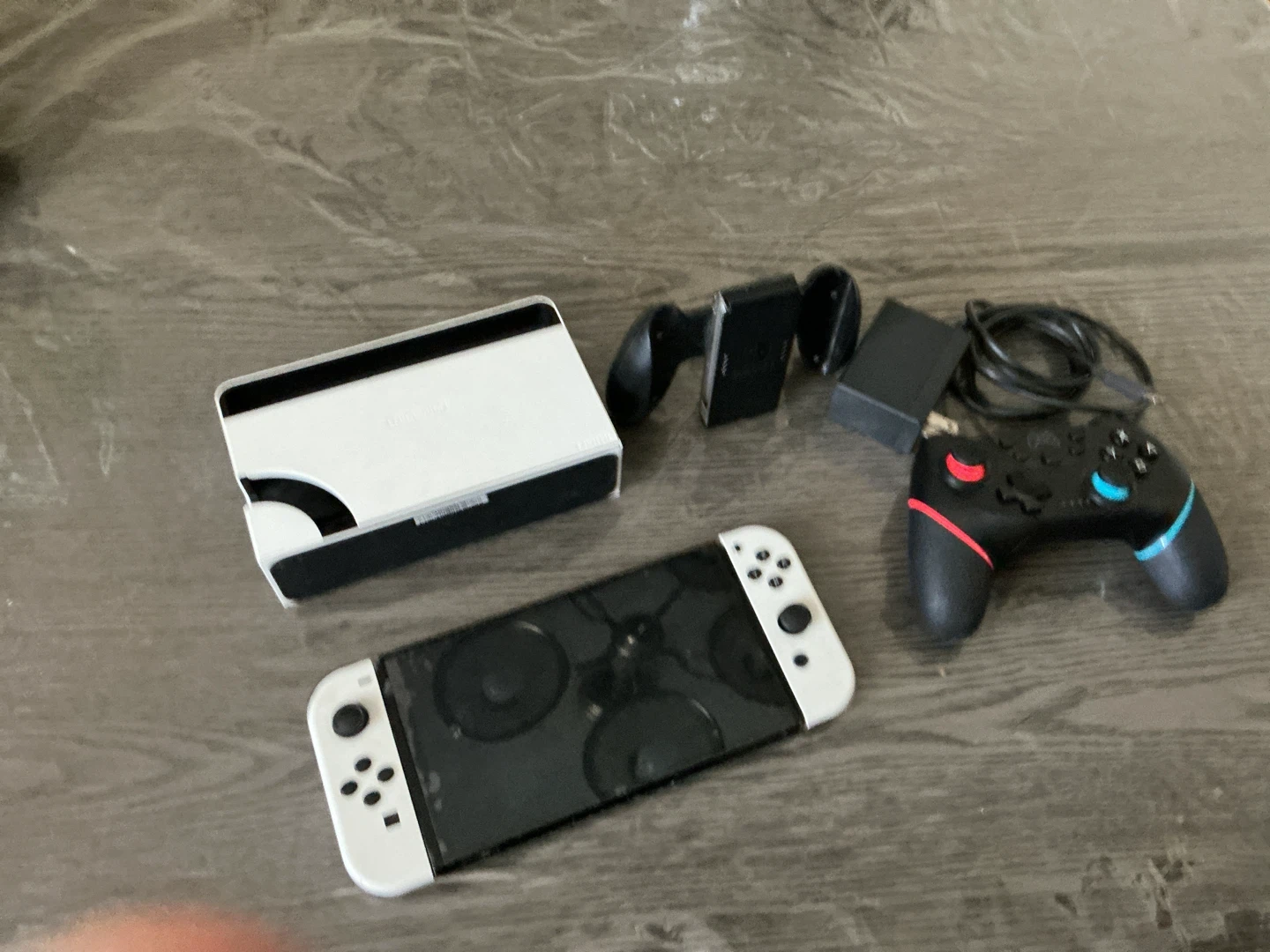 Nintendo Switch OLED Model with Accessories - photo 3