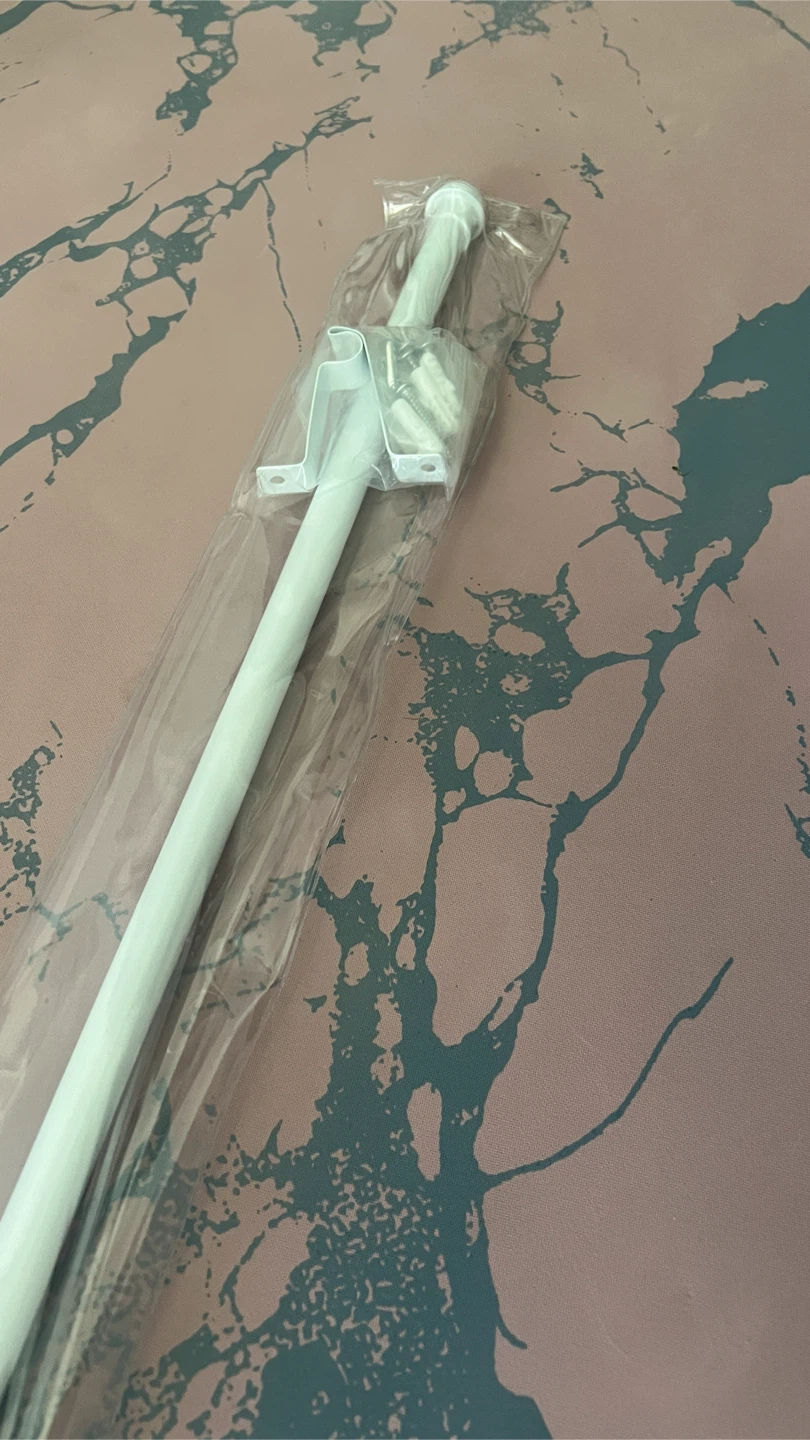 Collection Curtain Rod 48"-84" White - photo 4