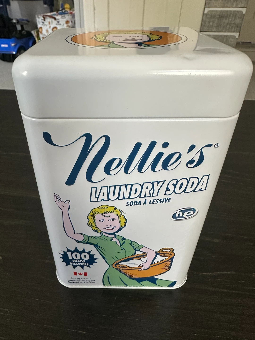 Nellie's Laundry Soda - 100 Load Tin