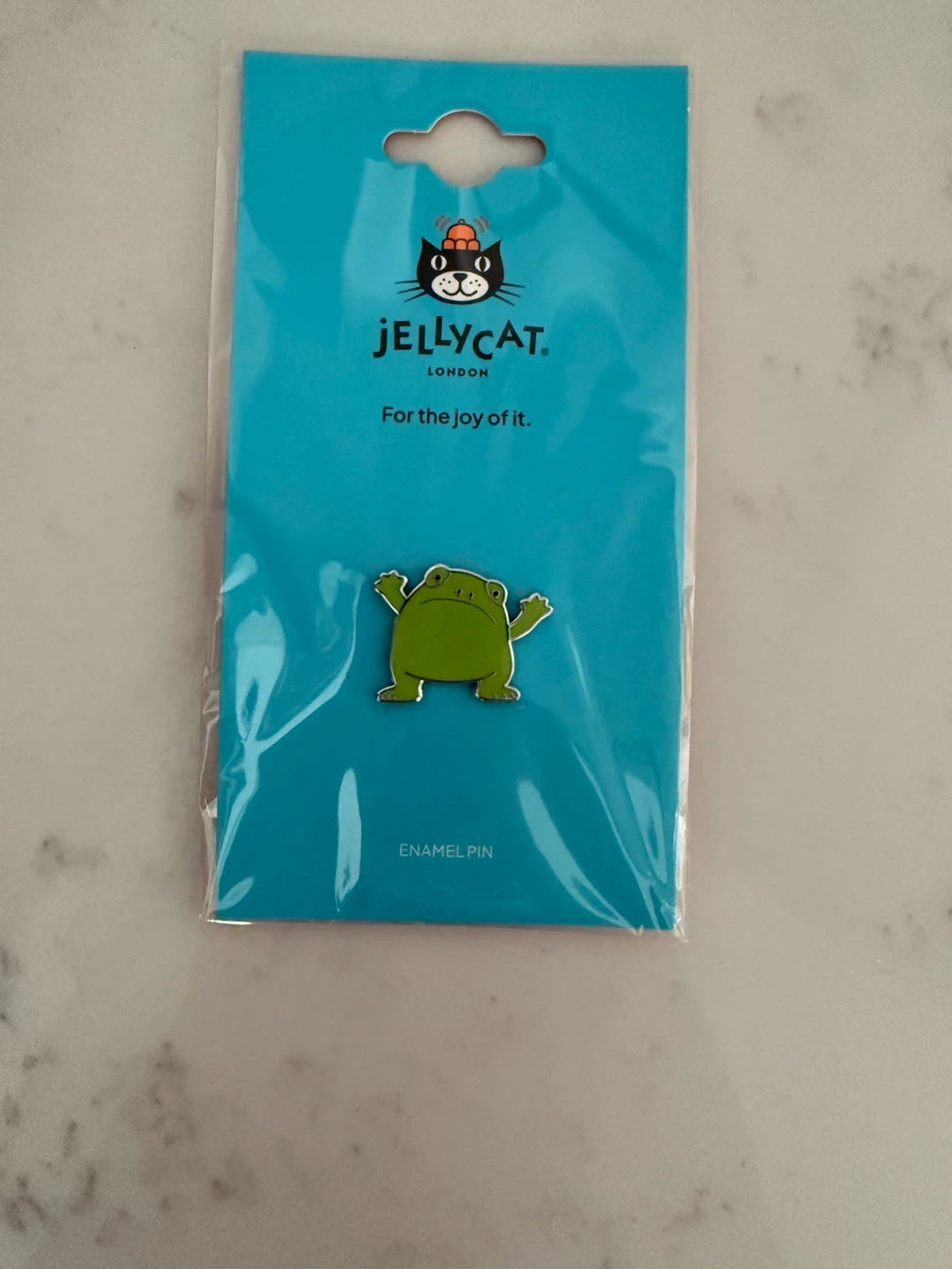 Jellycat Frog Enamel Pin
