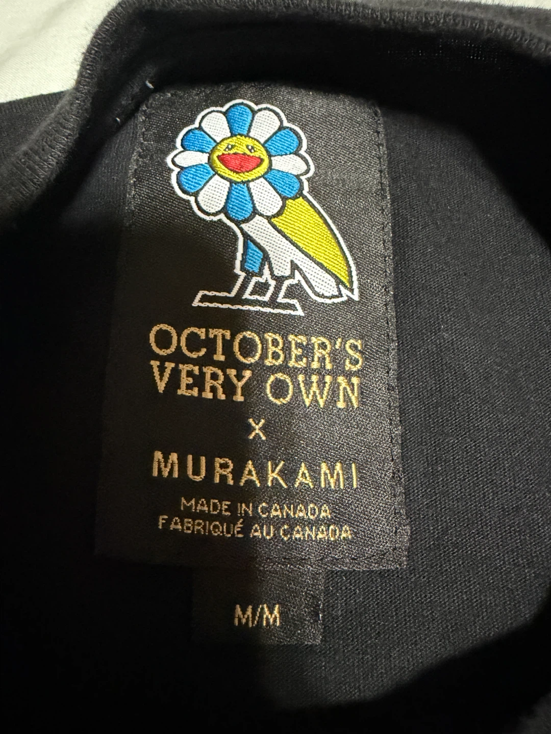 October's Very Own x Murakami Black T-Shirt Medium - photo 3