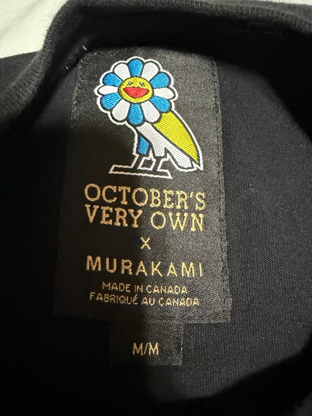October's Very Own x Murakami Black T-Shirt Medium - photo 3