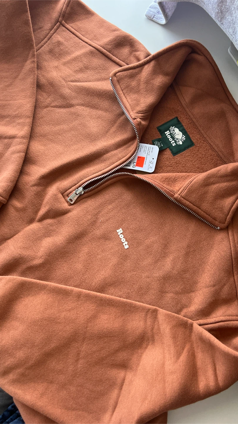 NEW Roots Cloud Quarter Zip - Women L - photo 2