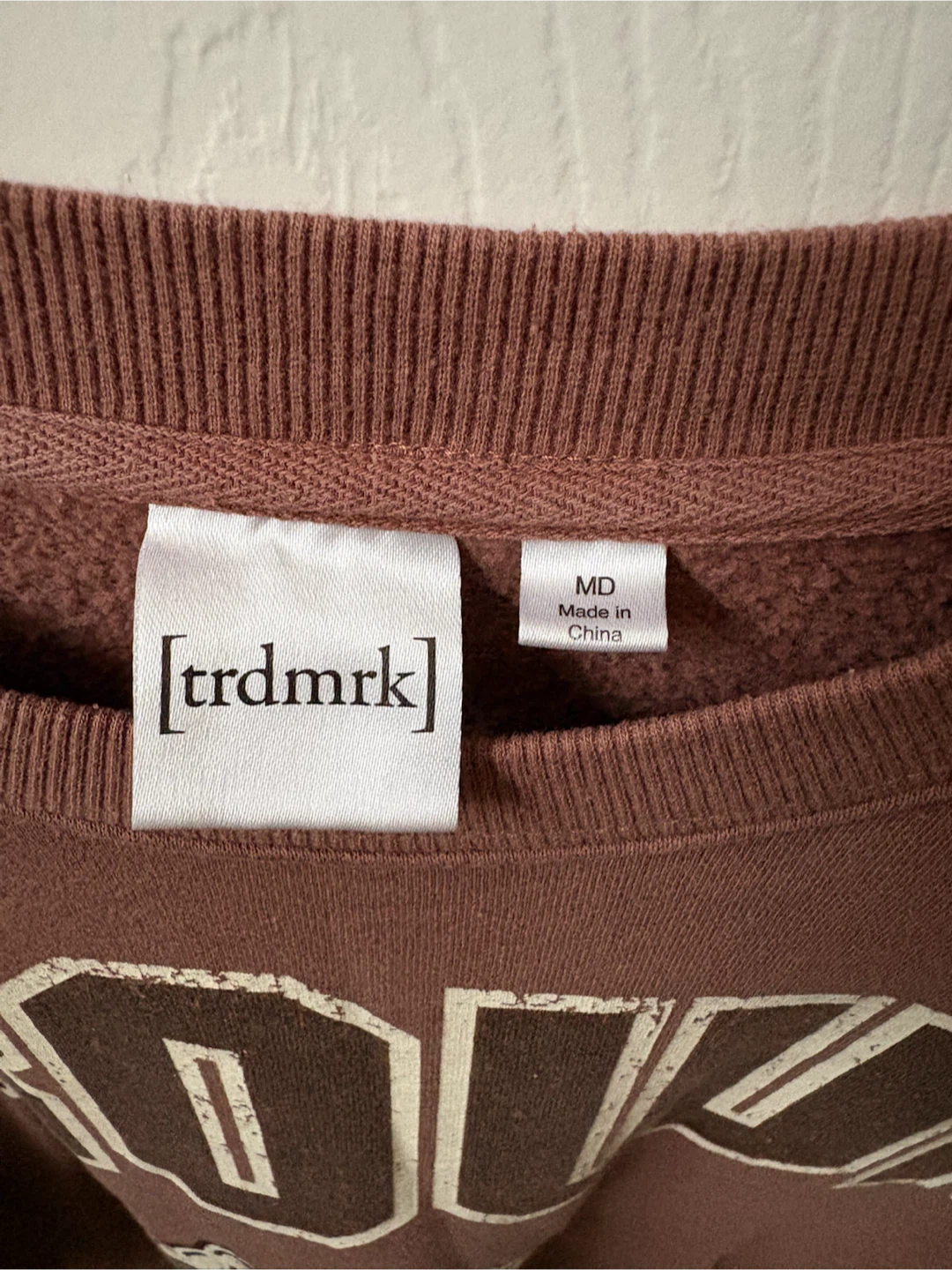 *THRIFTED* trdmrk- Brown University Crewneck - photo 4