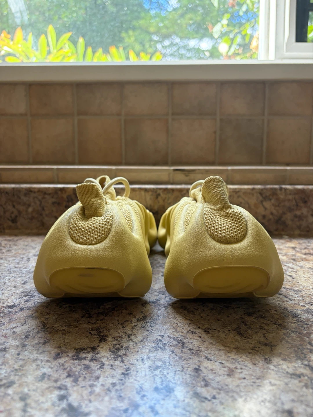 Yellow Adidas Yeezy Foam Runner Shoes - photo 2