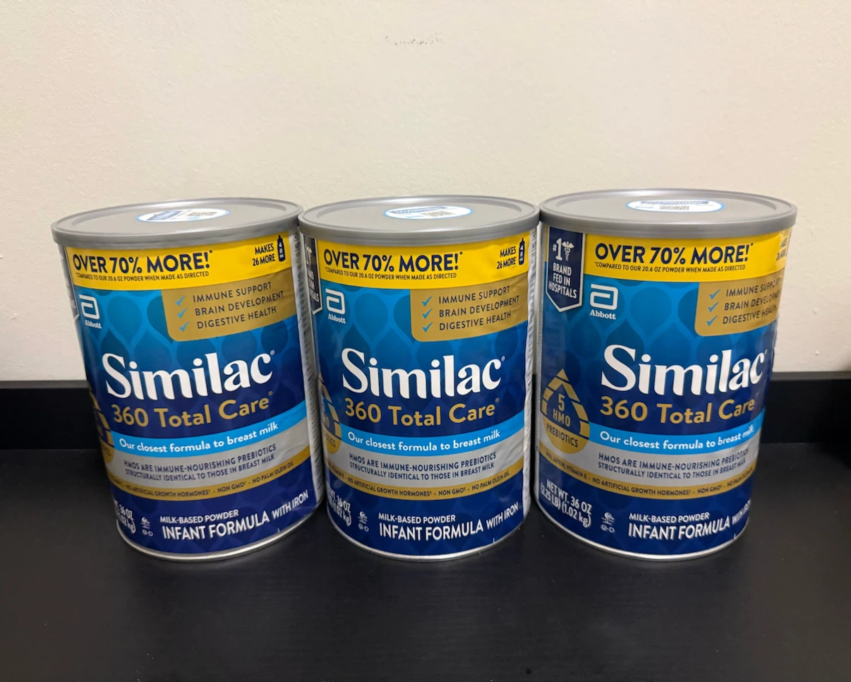 Similac 360 Total Care Formula (36 oz Cans - 3 Pack)