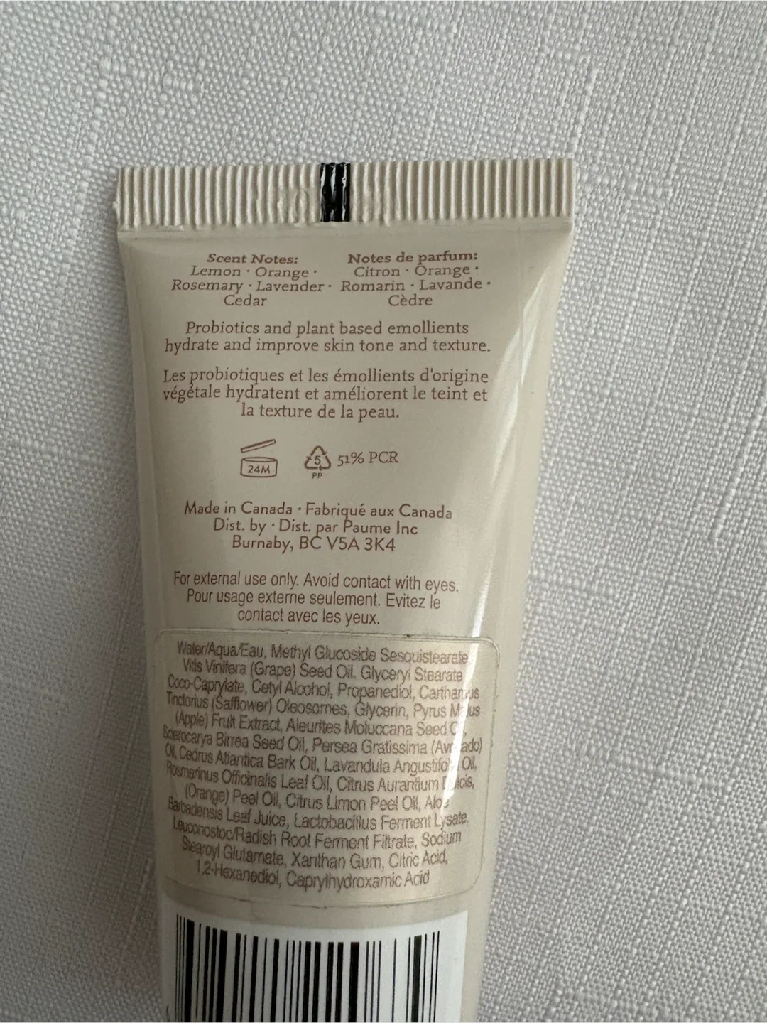 PAUME Probiotic Hand Balm - 30 mL - photo 2