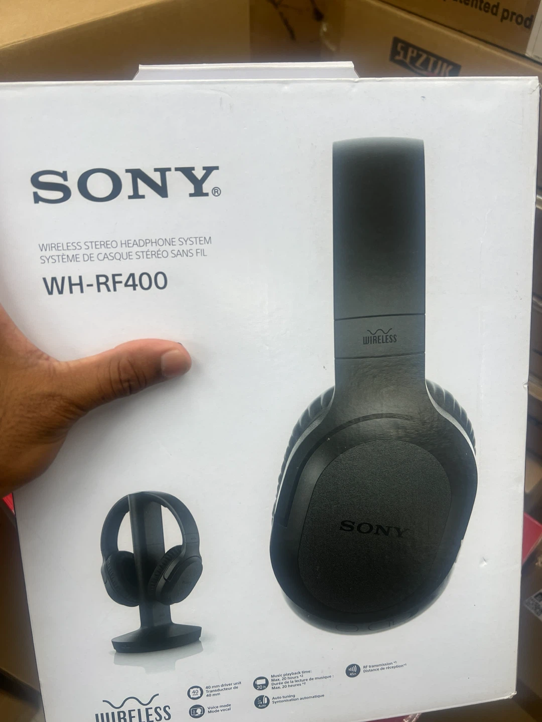 Sony WH-RF400 Wireless Stereo Headphone System