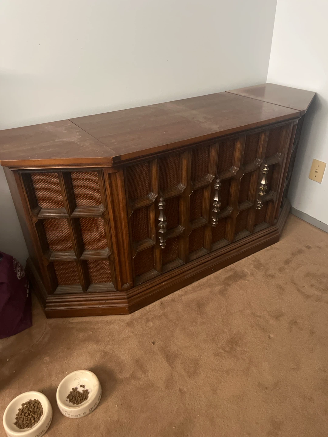 Zenith Stereo Console Record Player